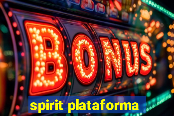 spirit plataforma